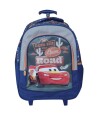 Mochila Infantil Cars con Carro Jacquard Grande 40 x 30 cm