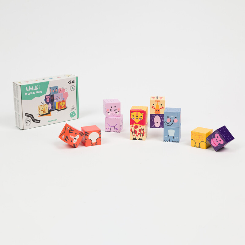 Bloques mágneticos Imanix bebés 12 pcs Bloques mágneticos Imanix bebés 12 pcs
