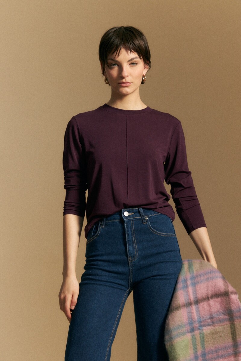 REMERA LAMOTE - Vino 