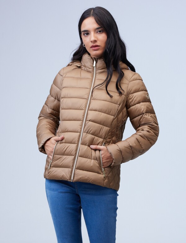 Campera Packable TOSTADO