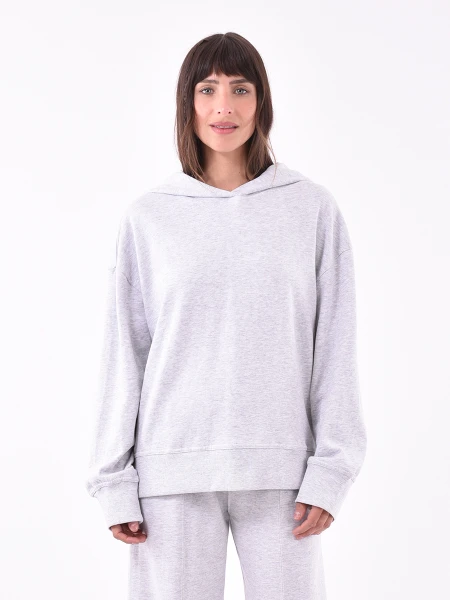 HOODIE DELFINO GRIS MELANGE M