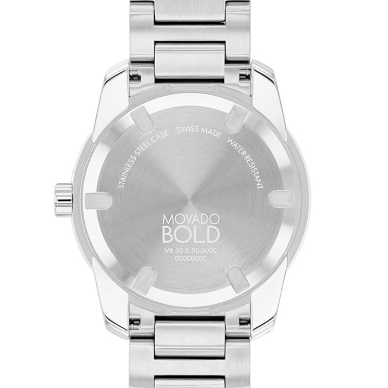 MOVADO BOLD , FECHADOR , MOVIMIENTO SUIZO , DOS AÑOS DE GRANTIA 22m3601204