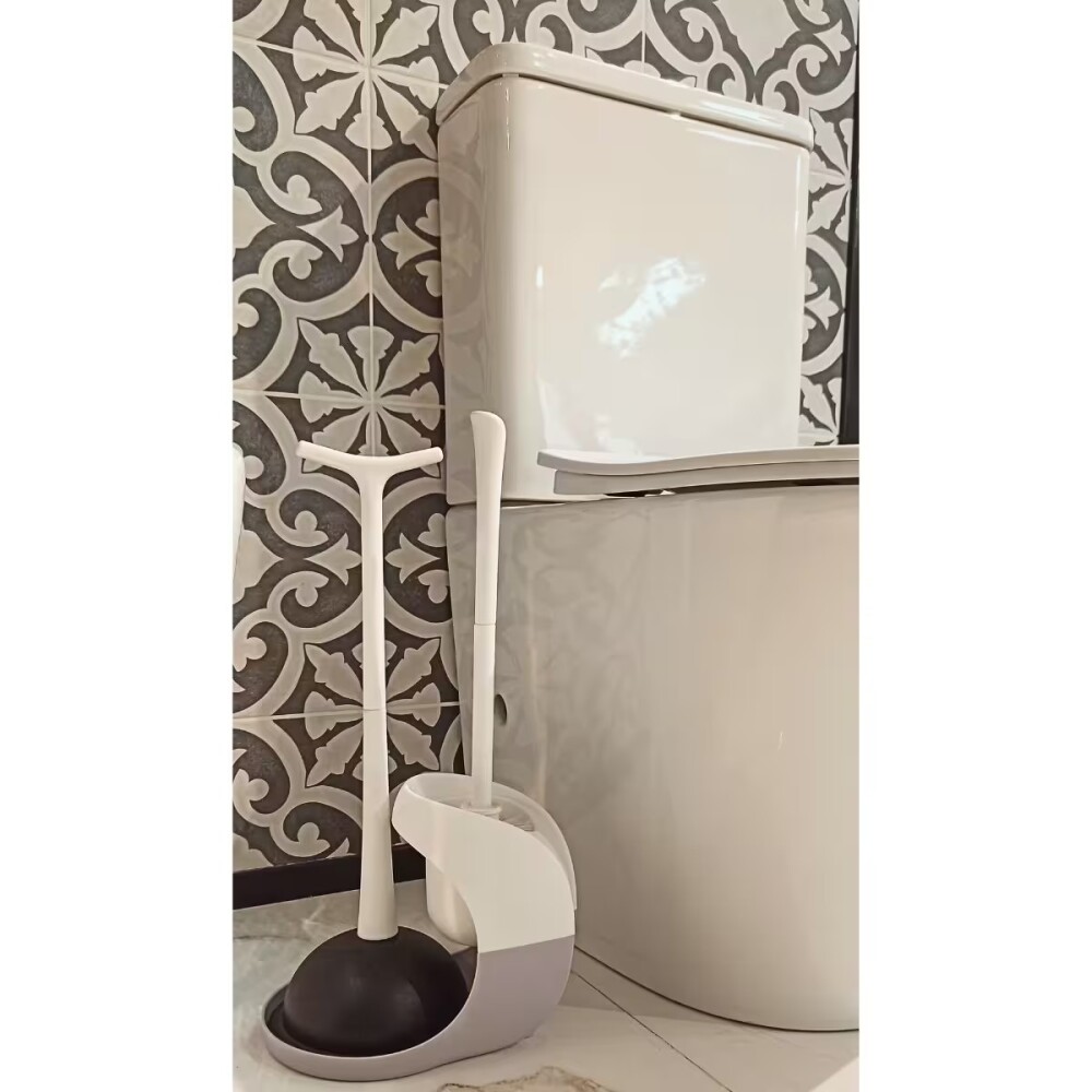 Kit de sopapa para inodoro y cepillo Kit De Sopapa Para Inodoro Y Cepillo