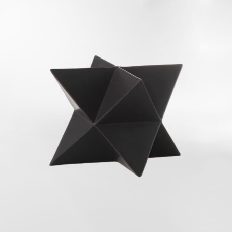 DECORACION GEOMETRIC VIASONO Negro - Large