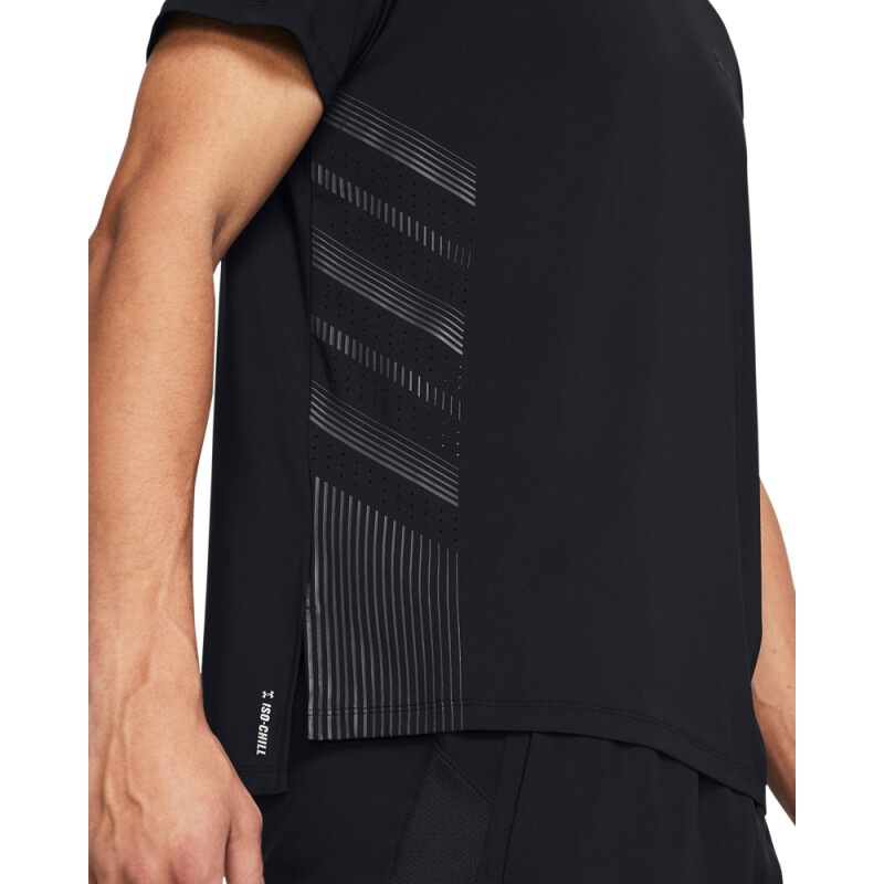 UA LAUNCH ELITE GRAPHIC SS-ORG BLK-004