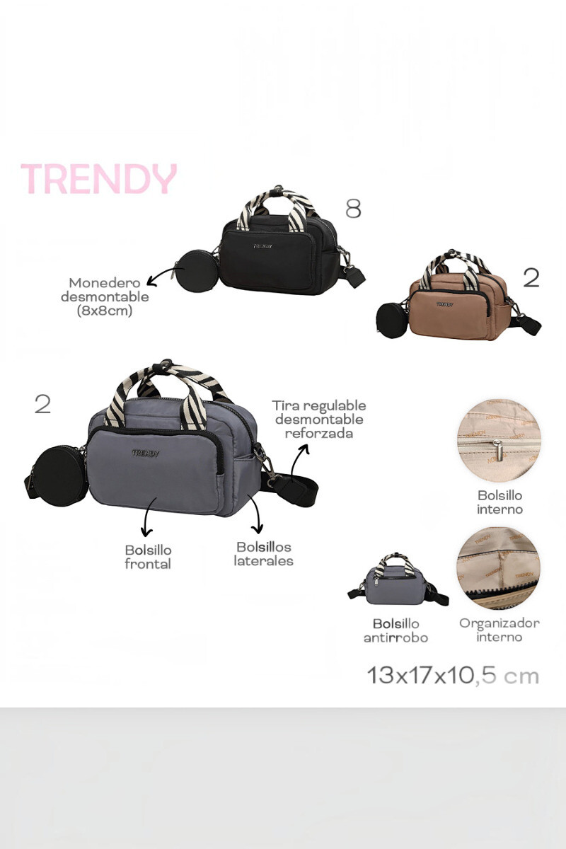 Bandolera Trendy Camel