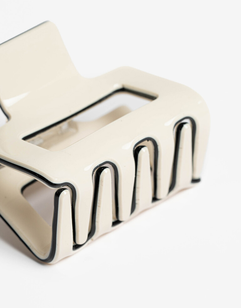 Broche Acrilico Broche De Acrílico Bicolor - Combinacion Bicolor