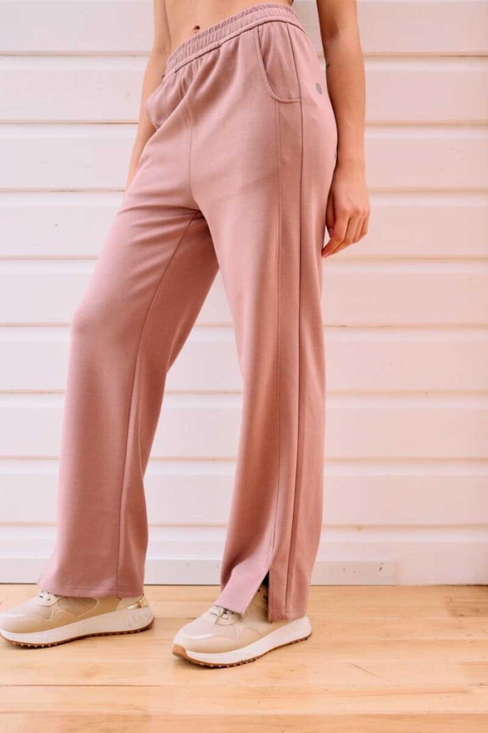 PANTALON MUJER ALLIE PANTALÓN PILATES Rosa-viejo