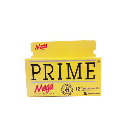Preservativo PRIME (cajita x12u ) Mega