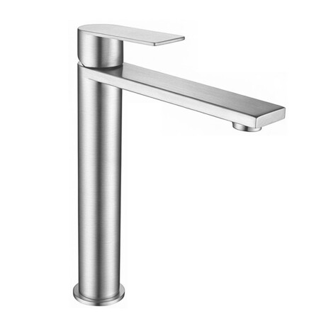 GRIFERIA LAVATORIO ALTO EN BRUSHED NICKEL - SERIE SALEMI 000