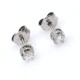 Caravanas en oro 18k blanco y brillantes. Caravanas en oro 18k blanco y brillantes.