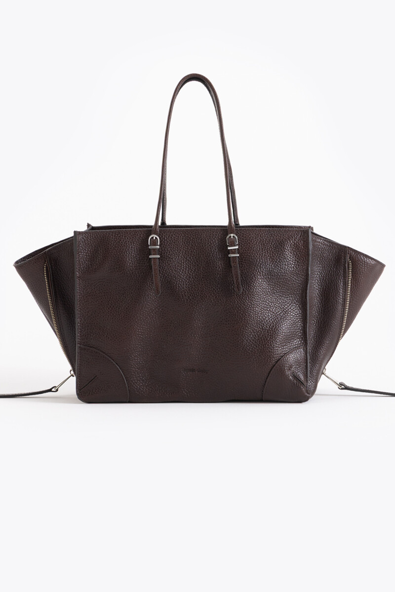 TOTE BARROQUE SMALL Chocolate