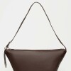 Bolso Bamboo en cuero graneado Marron