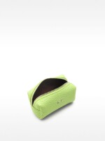 Monedero Con Textura verde