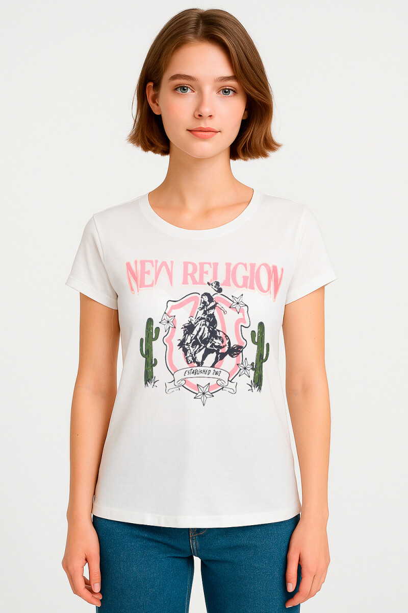 Remera Giustina - Estampado 1 