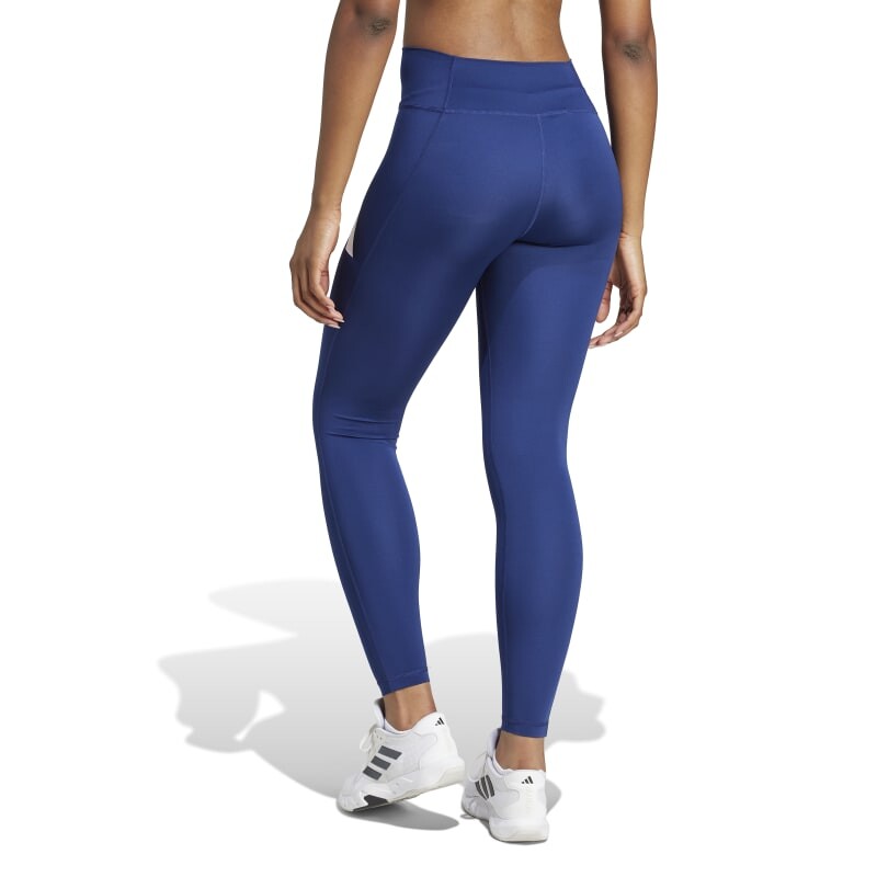 Calza Adidas Train Essentials Big Logo Azul