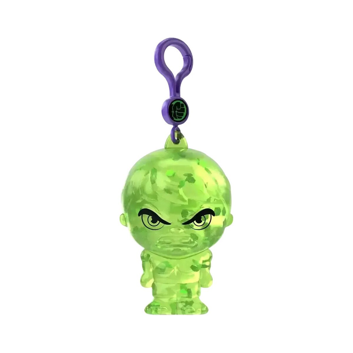 Figura Squishy Disney con Clip Colgante - HULK 