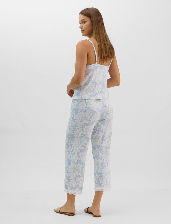 Conjunto 3 Piezas Pijama CELESTE/MULTI