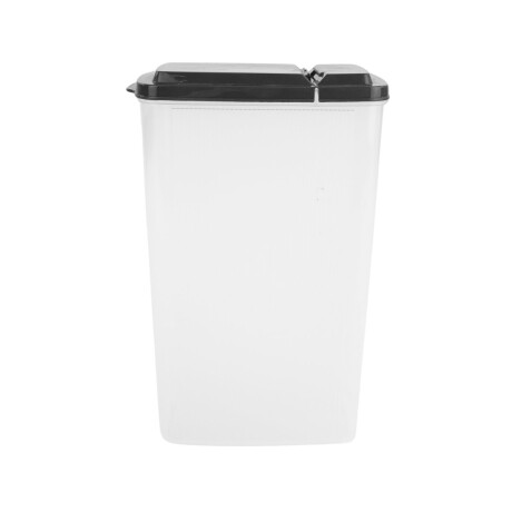 Recipiente hermetico con tapa dispensador gris 1.7L Recipiente hermetico con tapa dispensador gris 1.7L