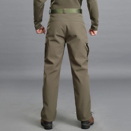 Pantalón táctico en neopreno Piel de Tiburón - Unisex Verde