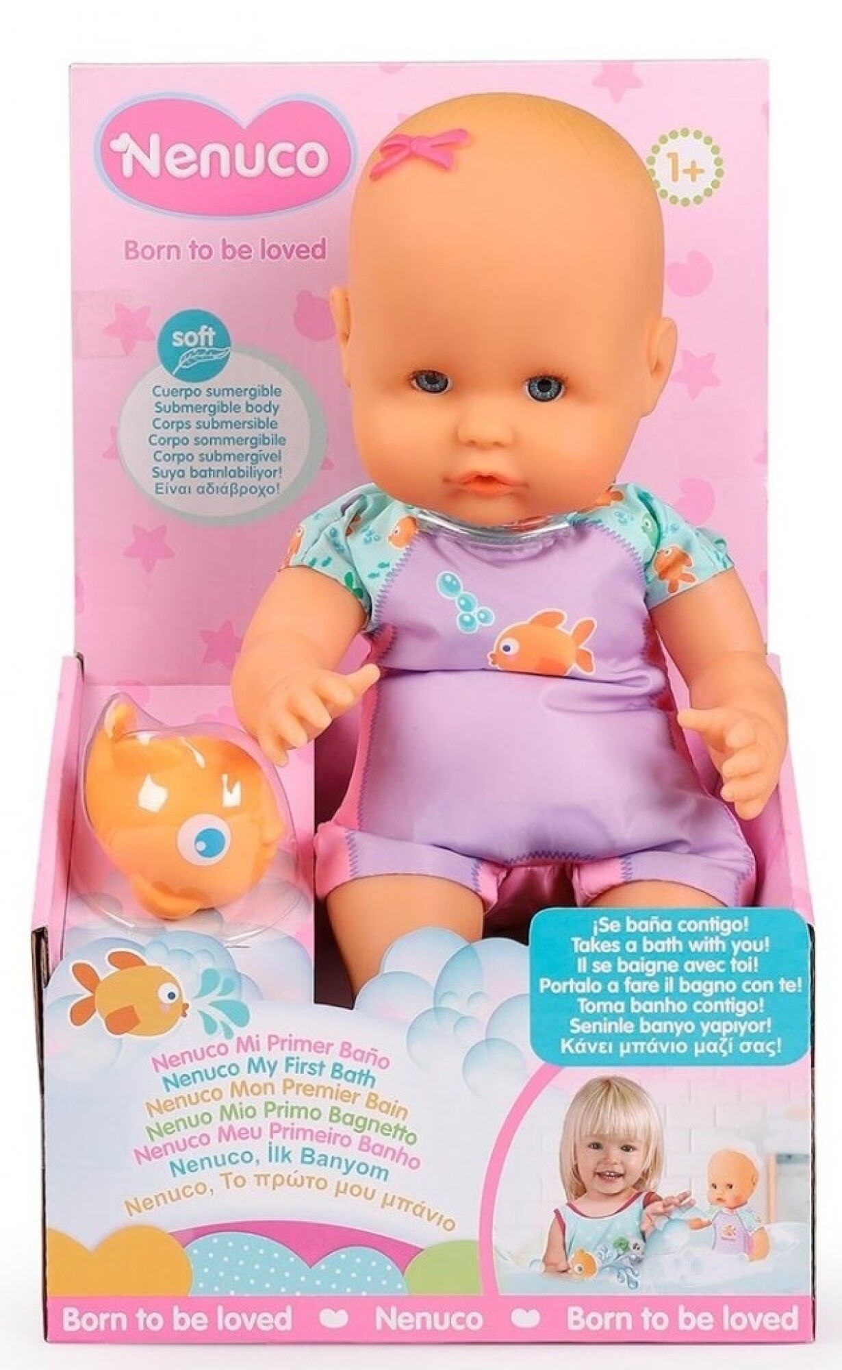 MUNECO NENUCO MI PRIMER BANO