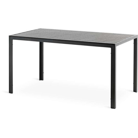 Mesa De Jardin Jersore A80Xl140 Negro