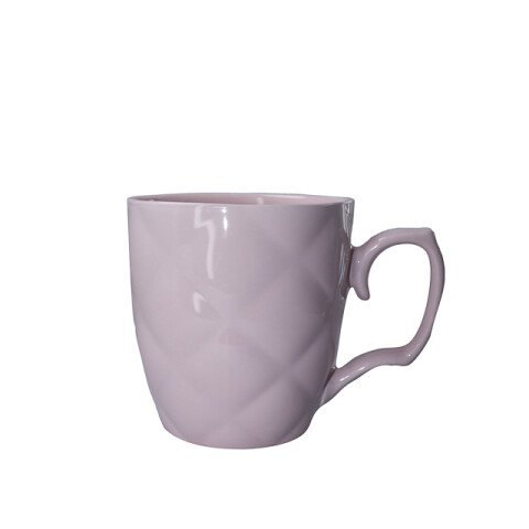 Taza Ceramica rosada 10.4*10.8cm Unica