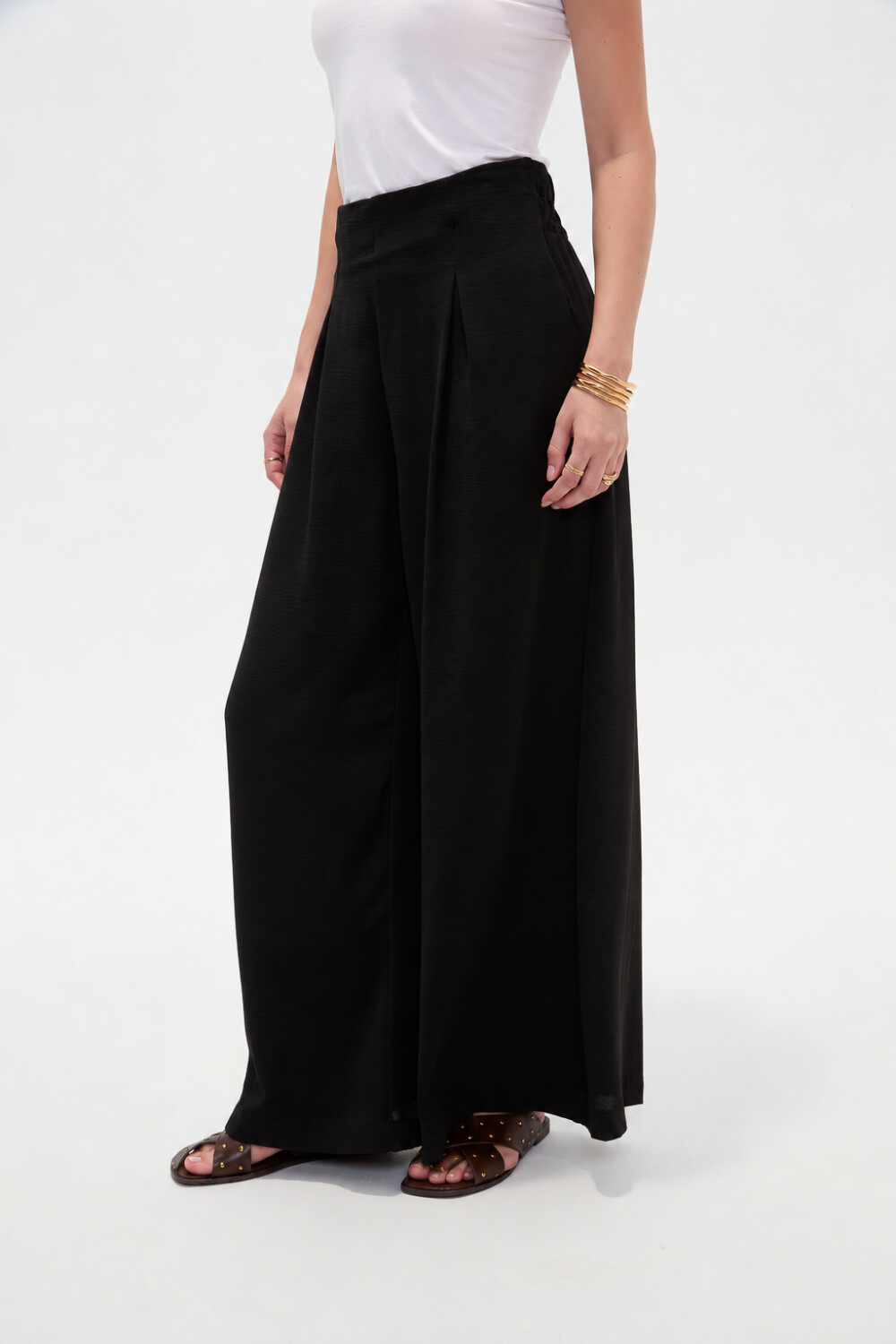 Pantalon Niri Negro