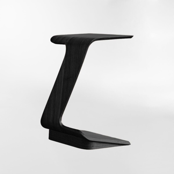 MESA AUXILIAR ZIGZAG negro - -
