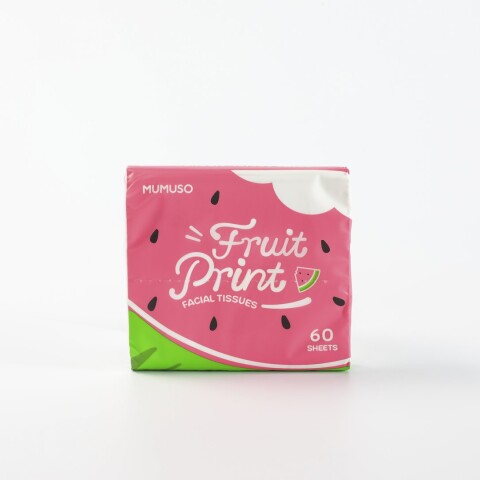 PAÑUELOS FACIALES ULTRA SUAVES SERIE FRUIT PRINT PAÑUELOS FACIALES ULTRA SUAVES SERIE FRUIT PRINT