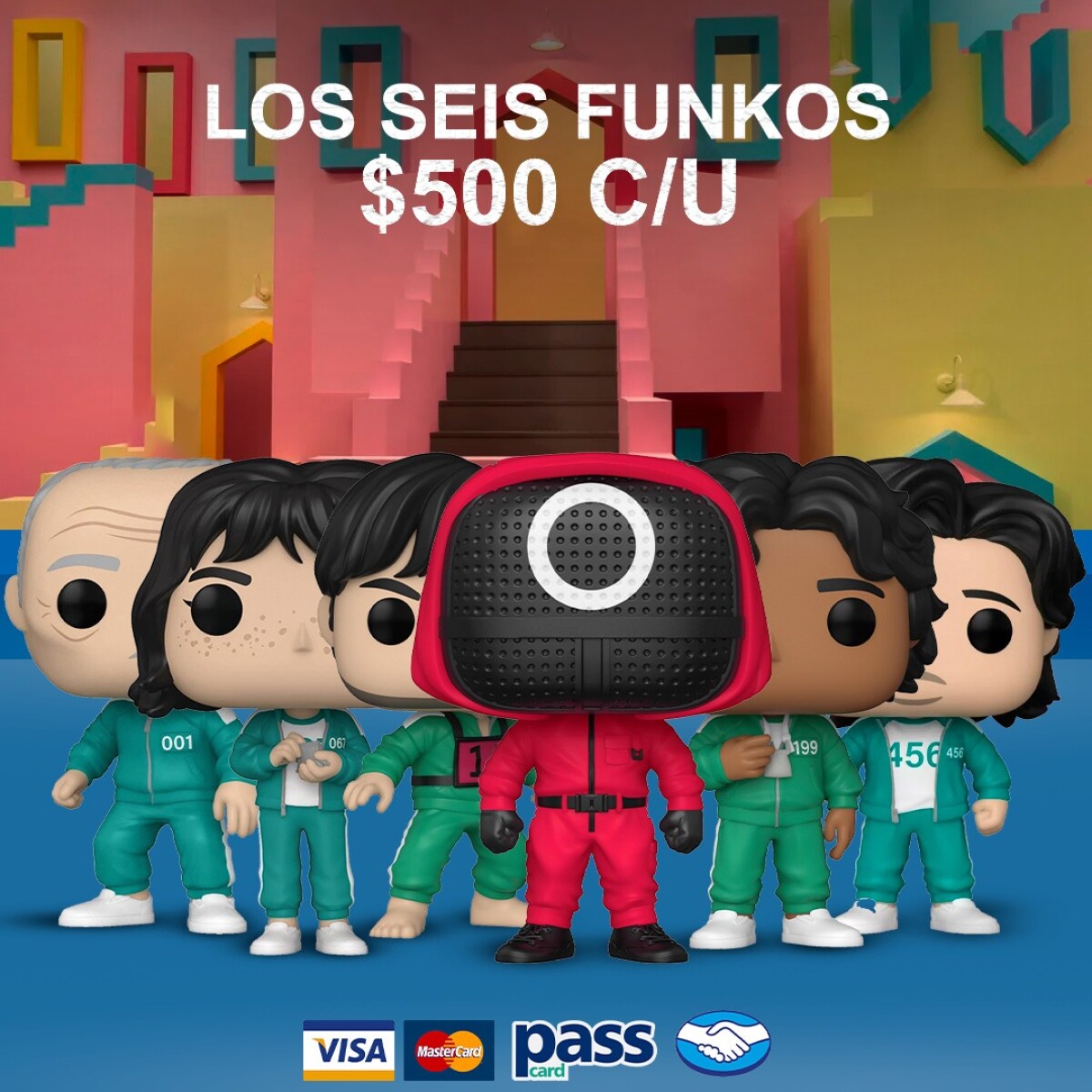 FUNKO POP! COMBO X 6 - Squid Game 