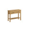 Mesa de arrime 2 cajones - Linea mexicana Natural