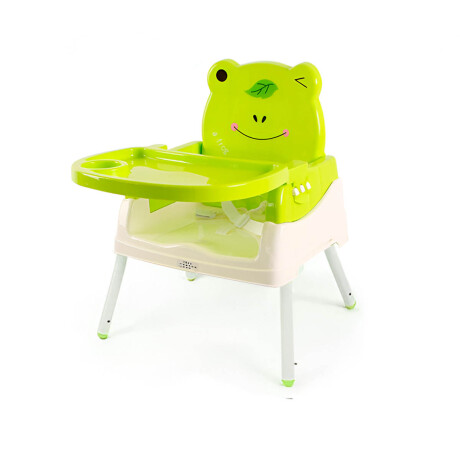 Silla De Comer Para Bebe Multiuso Tres En 1 Mesa Y Silla Verde