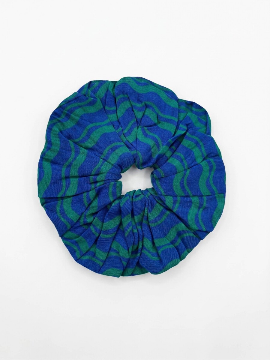 Scrunchie waves - verde 