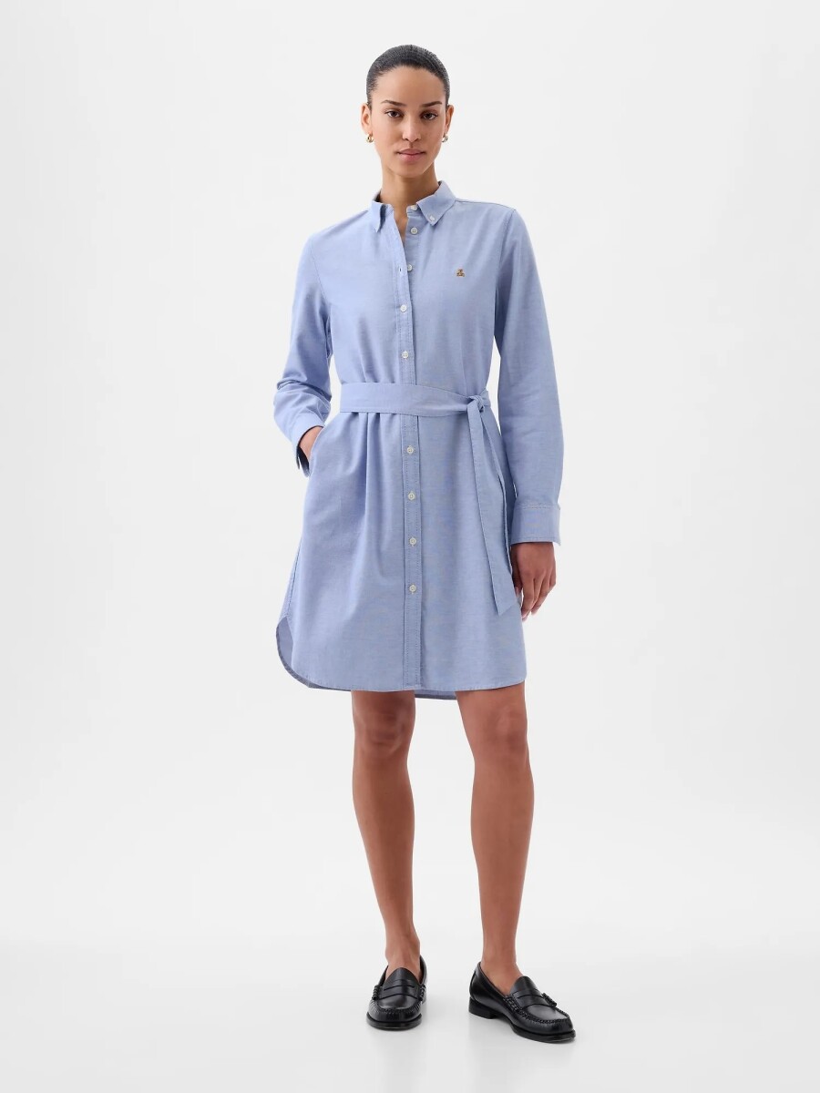 Vestido Camisa Brannan Mujer - Blue Eoe 