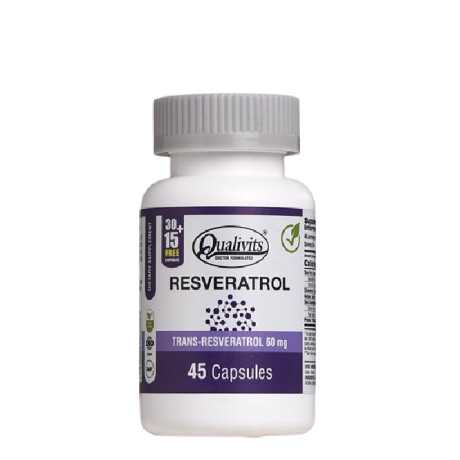 Resveratrol 45caps Qualivits Resveratrol 45caps Qualivits