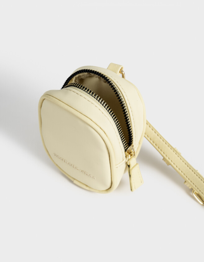 Monederos Sport Monedero Mini "aesthetic Vibes" - Amarillo Claro