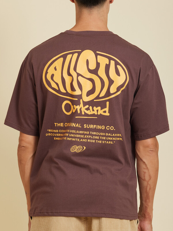 T-SHIRT AZORES RUSTY MarrÓn