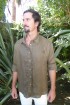 Linen Shirt for Men Verde