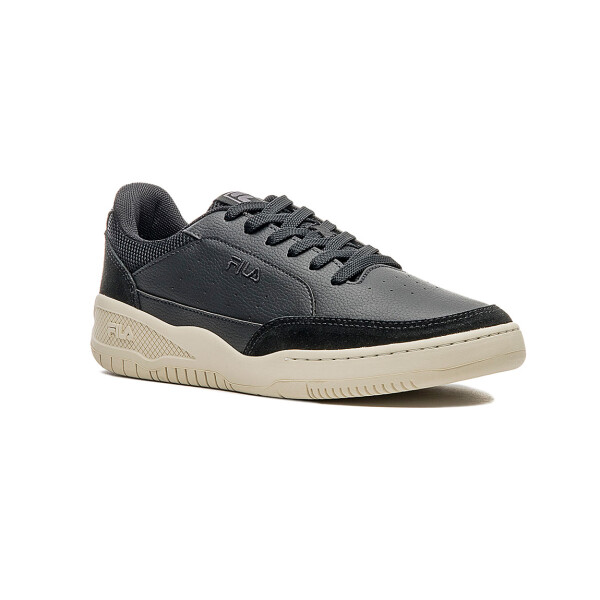 FILA Giorno Champion casual para hombre - Negro/Gris Negro-Gris