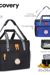 Bolso lonchera térmico Negro