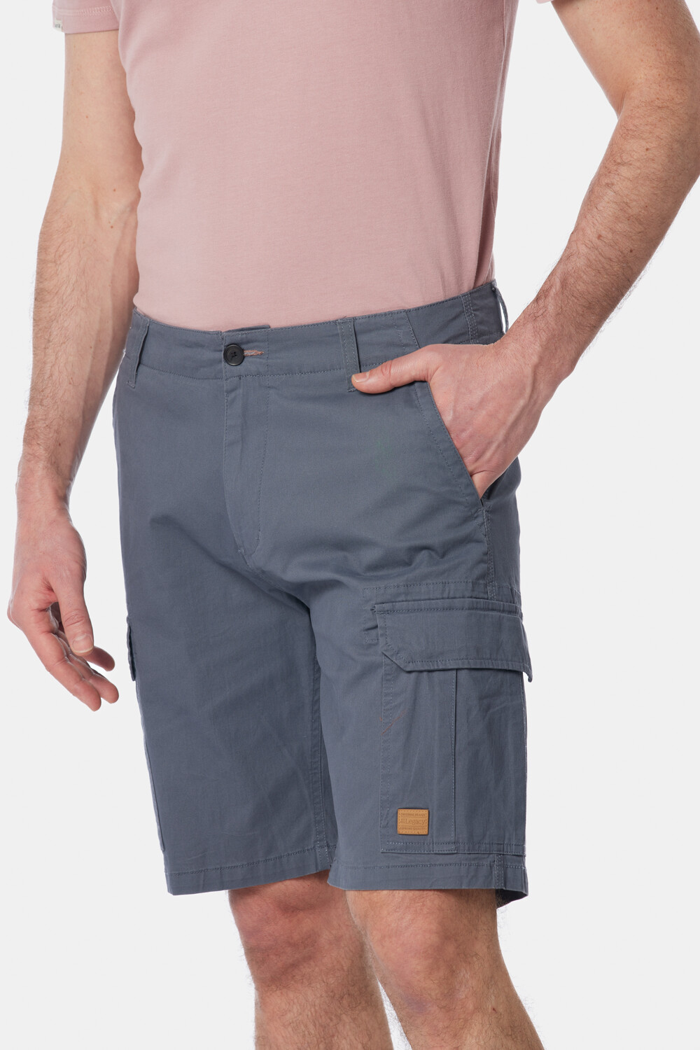 BERMUDA CARGO LIVIANA CON SPANDEX Piedra