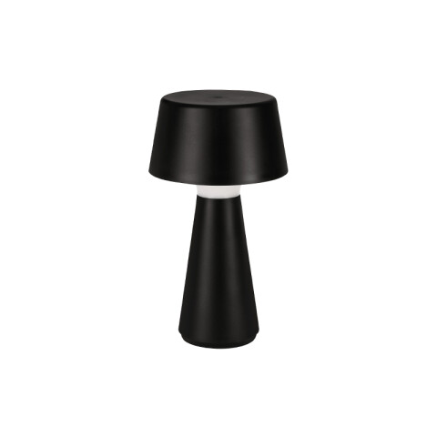 Lámpara de mesa inalámbrica negra IP44 CCT HUESA EG2400