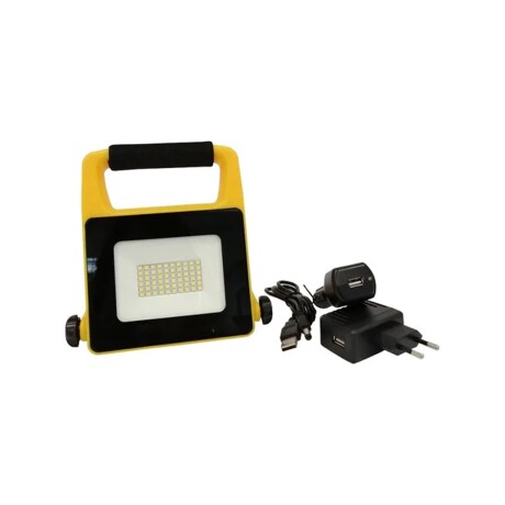 Foco proyector LED recargable Ixec 30w tonalidad fría Foco proyector LED recargable Ixec 30w tonalidad fría