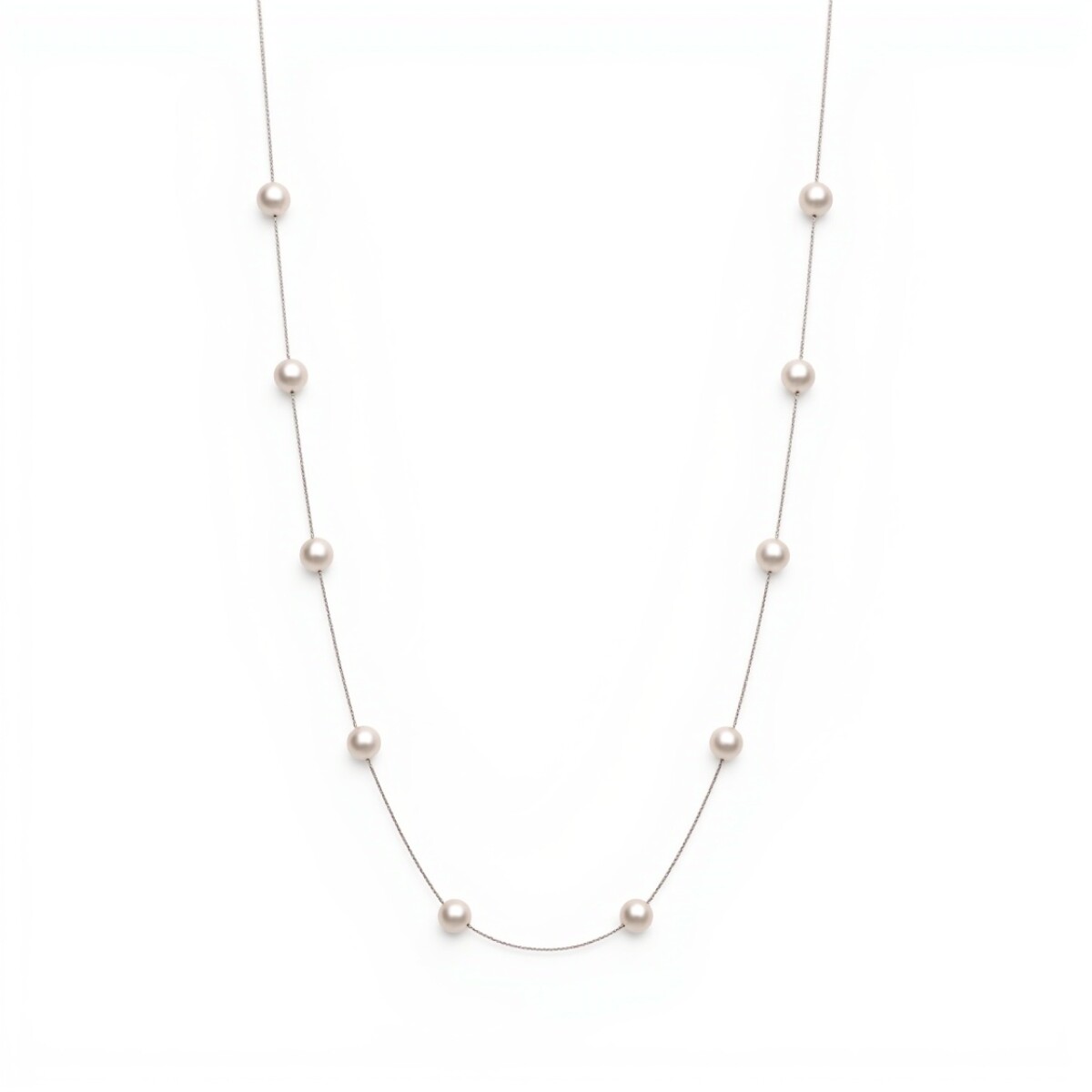 Cadena corbatero de Perlas-Plata 925-Perlas-CD3438 - conperla 