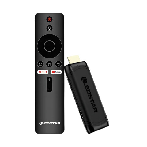 Tv Stick Tv Box Ledstar 2gb 16gb Lat-stick Android TV STICK LEDSTAR 2/16GB 4K LAT-STICK