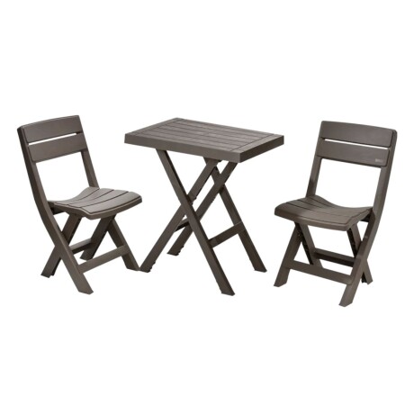 Set de mesa y 2 sillas plegables Rimax en plástico Set de mesa y 2 sillas plegables Rimax en plástico