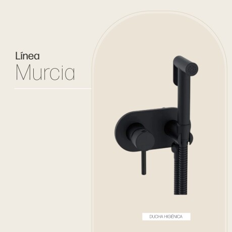 Ducha Higienica Negra, Incluye Mezcladora Flexible Y Pico NEGRO