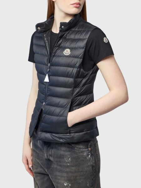 MONCLER - Chaleco de Plumas Igens Negro
