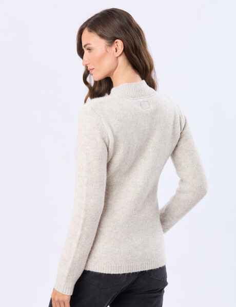 CARDIGAN TEJIDO DE ABRIGO Gris